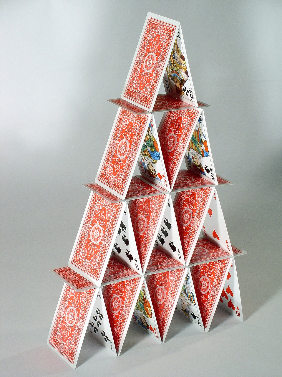 Image of a house of cards